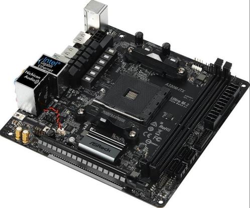 ASRock A320M-ITX AMD AM4, Computers en Software, Moederborden, Zo goed als nieuw, AMD, DDR4, Ophalen of Verzenden