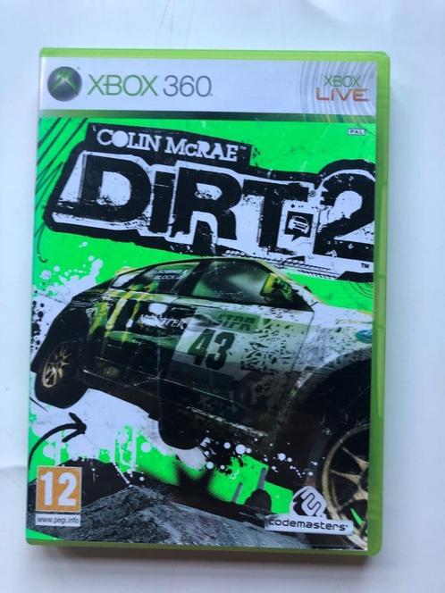 XBOX Colin McRae Dirt-2, Games en Spelcomputers, Games | Xbox 360, Zo goed als nieuw, Racen en Vliegen, 1 speler, Vanaf 12 jaar