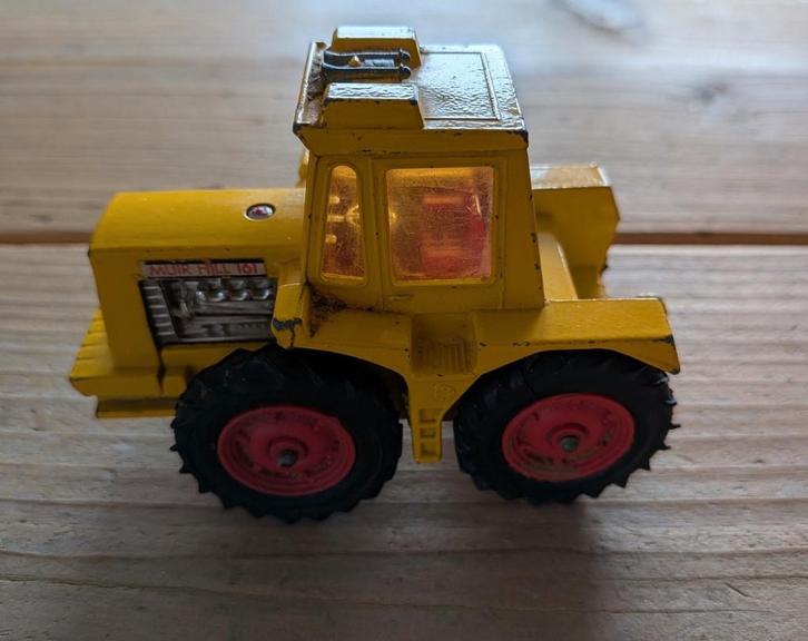 Vintage Matchbox Superkings K-5 Muir-Hill 161 tractor - 1972, Verzamelen, Speelgoed, Gebruikt, Ophalen of Verzenden