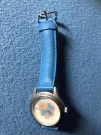 Vintage uurwerk Chipie, lichtblauwe armband, Nieuw, Ophalen of Verzenden, Gebruiksvoorwerp