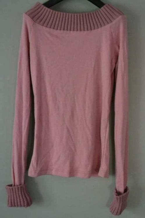 Nieuw t-shirt met boothals, Kleding | Dames, Truien en Vesten, Maat 34 (XS) of kleiner, Roze, Verzenden