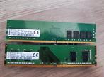 16 GB ddr 4 ram, Computers en Software, RAM geheugen, Ophalen of Verzenden, Zo goed als nieuw, DDR, 16 GB