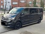 FIAT TALENTO 1.6 TDCI L3 DUBBELE CABINE 2018 125000KM AC 6PL, Auto's, Voorwielaandrijving, Zwart, Leder, Particulier