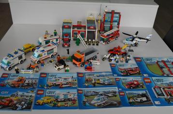 Lego: City 7 sets 7208-7741-7286-4431-60137-4434-3177 beschikbaar voor biedingen