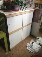 Kewlox kast met 4 deurtjes , 2 vakken +- H 80 x D 53 x B 83, Huis en Inrichting, Ophalen, Zo goed als nieuw