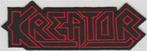 Kreator stoffen opstrijk patch embleem, Envoi, Neuf, Vêtements