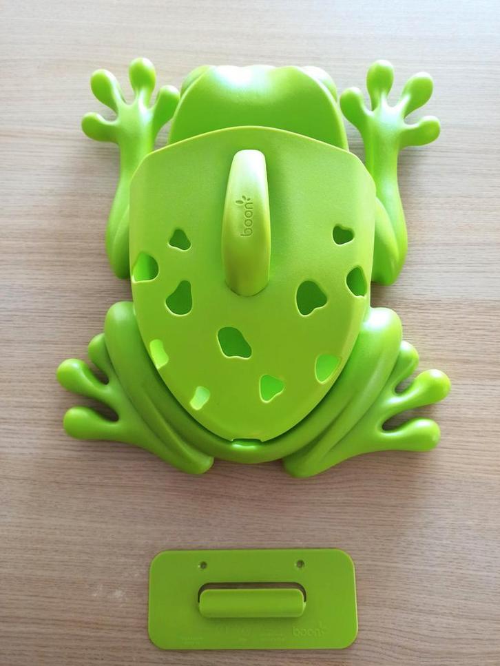 Boon Frog Pod - opbergkikker - badspeelgoed, Kinderen en Baby's, Speelgoed | Badspeelgoed, Zo goed als nieuw, Ophalen