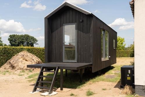 Tiny house, Caravans en Kamperen, Mobilhomes, Particulier, tot en met 2, Koelkast, Ophalen