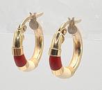 Set 585 boucles d'oreilles italiennes 14 carats, Envoi