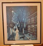 Kunstwerk "Alle lichten" van Paul Delvaux 1962, Enlèvement