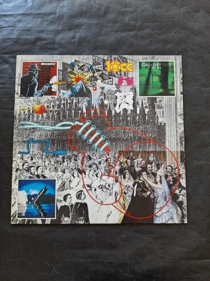 10 CC "Greatest Hits" compilatie LP (1979) IZGS, CD & DVD, Vinyles | Rock, Utilisé, Alternatif, 12 pouces, Envoi