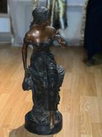 Statue en bronze massif, Bronze
