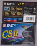cassettes EMTEC CHROME CS II, Cd's en Dvd's, Cassettebandjes, Ophalen of Verzenden, Nieuw in verpakking, 2 t/m 25 bandjes, Onbespeeld
