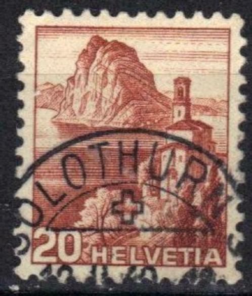 Zwitserland 1948 - Yvert 463 - Landschappen (ST), Postzegels en Munten, Postzegels | Europa | Zwitserland, Gestempeld, Verzenden
