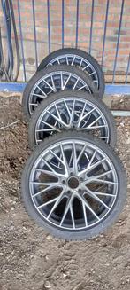 Velgen 5x112 18 inch met nieuwe banden, Ophalen, 18 inch, Gebruikt, Banden en Velgen