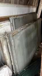 dubbele beglazing in stalen frame, Doe-het-zelf en Bouw, Ophalen, Gebruikt, 120 tot 160 cm, 160 cm of meer