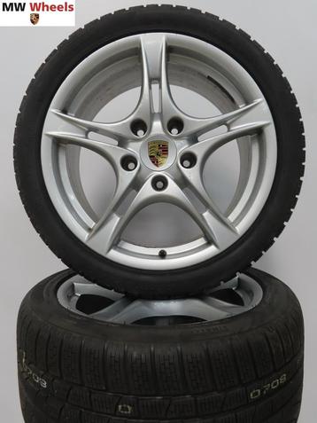 Originele Porsche Boxster Cayman 18 inch velgen winterbanden beschikbaar voor biedingen