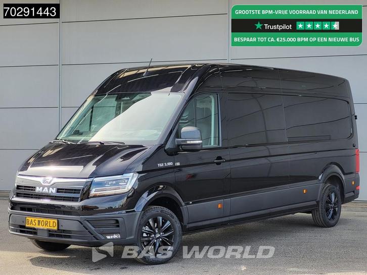 MAN TGE 3.180 Automaat 2025-Model L4H3 Trekhaak ACC LED Navi, Auto's, Bestelwagens en Lichte vracht, Bedrijf, Te koop, Achteruitrijcamera