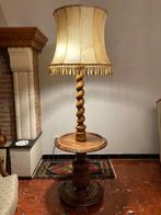 antieke houten staande lamp, Antiek en Kunst, Antiek | Verlichting, Ophalen