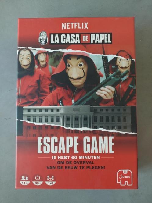 La casa de papel escape game, Hobby & Loisirs créatifs, Jeux de société | Jeux de plateau, Comme neuf, 1 ou 2 joueurs, Trois ou quatre joueurs