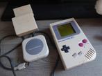 Gameboy + verlichting/vergrootglas + 4player controller, Games en Spelcomputers, Spelcomputers | Nintendo Game Boy, Ophalen, Gebruikt
