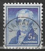 USA 1954 - Yvert 590 - James Monroe (ST), Verzenden, Gestempeld