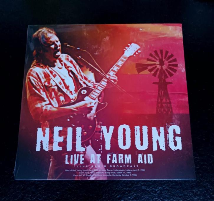 LP - Neil Young - Live At Farm Aid (nieuw), Cd's en Dvd's, Vinyl | Rock, Nieuw in verpakking, Alternative, 12 inch, Verzenden