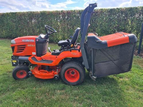 Kubota G23 II gazontractor — 180 uur — jaar 2017, Tuin en Terras, Zitmaaiers, Gebruikt, 90 tot 120 cm, Mulchfunctie, Opvangbak