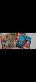 Lot van 5 oude Kuifje-strips Hergé, Boeken, Gelezen, Ophalen of Verzenden, Hergé