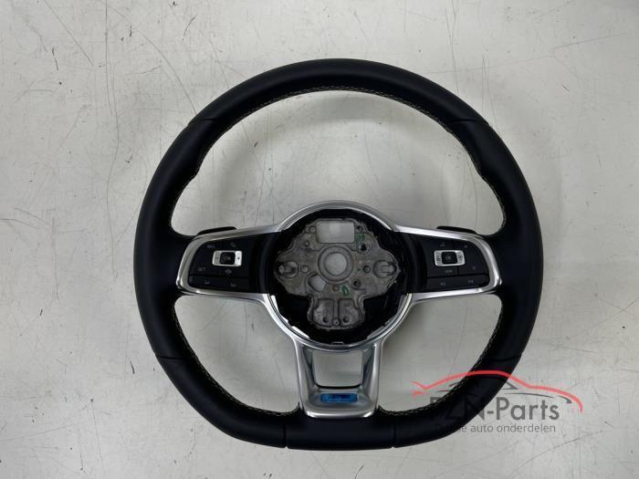 VW Golf 7 R-Line stuur MF+CNL+VIEW F1 Wit stiksel, Auto-onderdelen, Besturing, Gebruikt, Ophalen