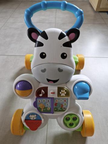 Loopwagen - Fisherprice Zebra beschikbaar voor biedingen