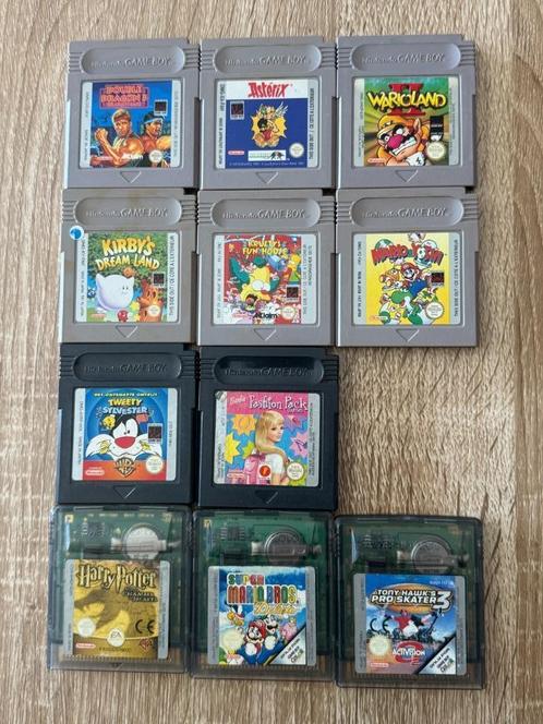 11 GameBoy games, Games en Spelcomputers, Games | Nintendo Game Boy, Gebruikt, Ophalen of Verzenden