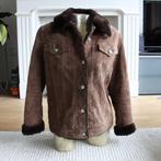 Mooie Bruine Suede Jas (M) € 25,-, Maat 38/40 (M), Bruin, Verzenden, Zo goed als nieuw