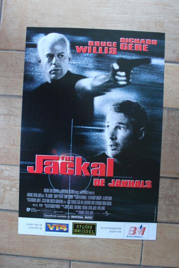 filmaffiche The Jackal Bruce Willis filmposter