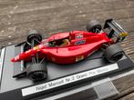FERRARI 641/2 F1 1990 MANSELL GP MEXICO #2 EXOTO 1/18 97100, Ophalen of Verzenden, Gebruikt, Auto, Kyosho