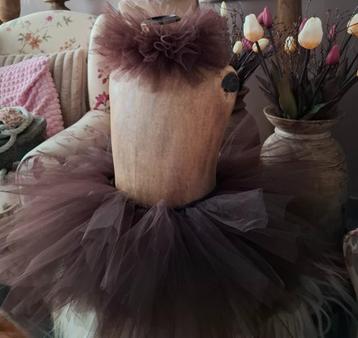 Set tutu en kraag voor de kinderpaspop beschikbaar voor biedingen