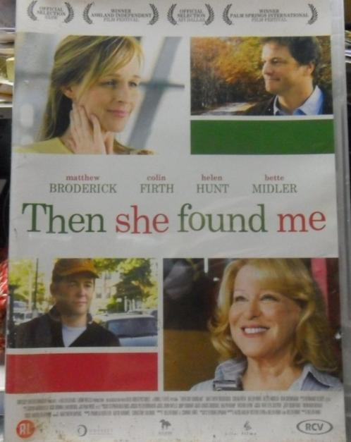 Then she found me DVD drama met Helen Hunt, Matthew Broderic, Cd's en Dvd's, Dvd's | Drama, Zo goed als nieuw, Drama, Verzenden