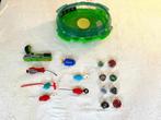 Beyblade arena en diverse beyblades, spinners en launchers, Ophalen, Gebruikt, Jongen of Meisje