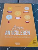 Opleiding logopedie Greet Huybrechts - Leren articuleren, Boeken, Wetenschap, Ophalen of Verzenden, Zo goed als nieuw, Greet Huybrechts