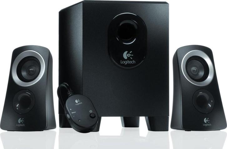 Speaker system Z323 Logitech met subwoofer, Computers en Software, Pc speakers, Zo goed als nieuw, Audiokanaal 2.1, Ophalen of Verzenden