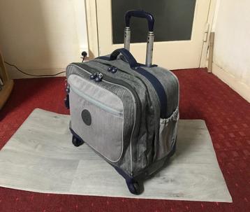 Cartable KIPLING à Roulettes Trolley., Envoi, Utilisé