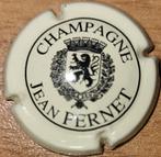 Capsule Champagne Jean PERNET crème foncé & noir nr 01, France, Champagne, Enlèvement ou Envoi, Neuf