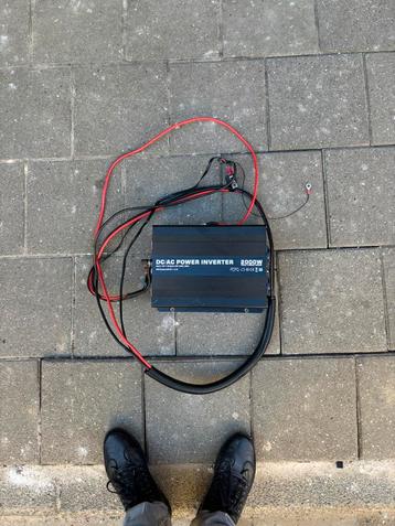 12v omvormer naar 230v. Max 4000watt beschikbaar voor biedingen