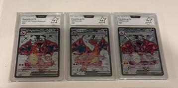 Set van 3 stuks Charizard ex FA promo beschikbaar voor biedingen