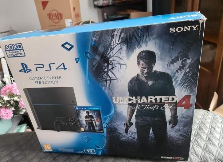 Pack Console PlayStation 4 - Édition limitée Uncharted 4, Games en Spelcomputers, Spelcomputers | Sony PlayStation 4, Zo goed als nieuw