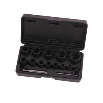 Doppenset spec draaiing 1/4"   1/2" 15dlg professioneel beschikbaar voor biedingen