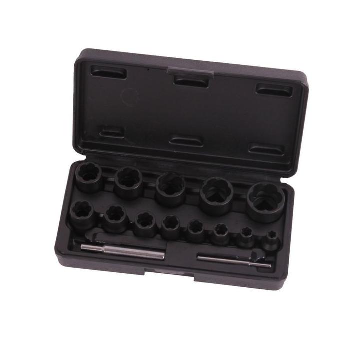 Doppenset spec draaiing 1/4"   1/2" 15dlg professioneel, Auto diversen, Overige Auto diversen, Verzenden