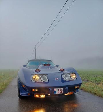 Corvette C3 stingray van 1976 mechanisch helemaal vernieuwd. beschikbaar voor biedingen