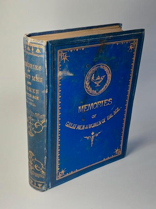 A BOOK OF MEMORIES OF GREAT MEN 1877, Antiek en Kunst, Antiek | Boeken en Manuscripten, Ophalen of Verzenden