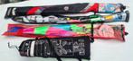 Set van 4 vliegers – stunt, power & kindervlieger, Sport en Fitness, Vliegeren, Ophalen of Verzenden, Gebruikt, Tweelijns, Vlieger